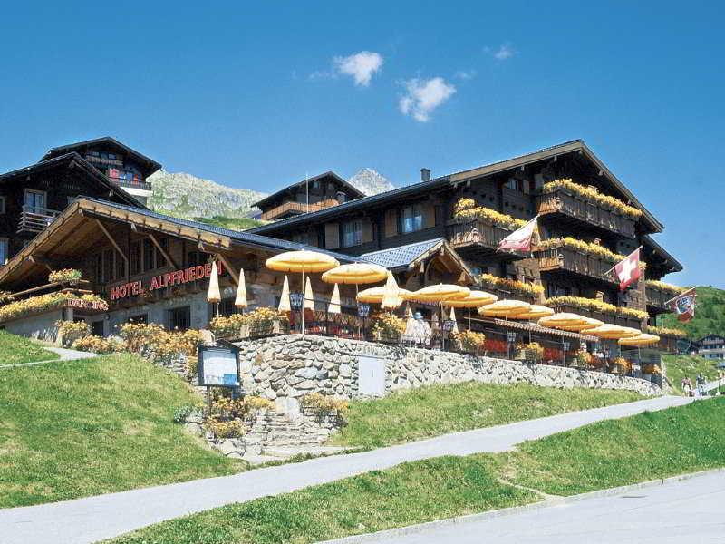 Hotel Alpfrieden Bettmeralp Eksteriør billede
