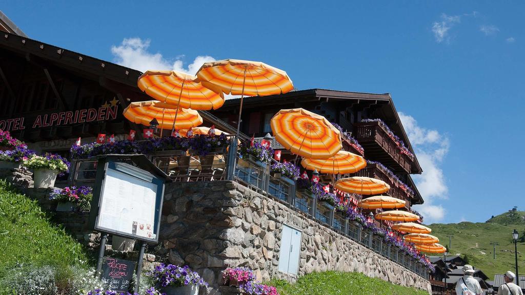 Hotel Alpfrieden Bettmeralp Eksteriør billede